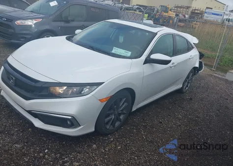 2019 Honda Civic Ex z USA, uszkodzony, nr VIN 19XFC1F38KE000637
